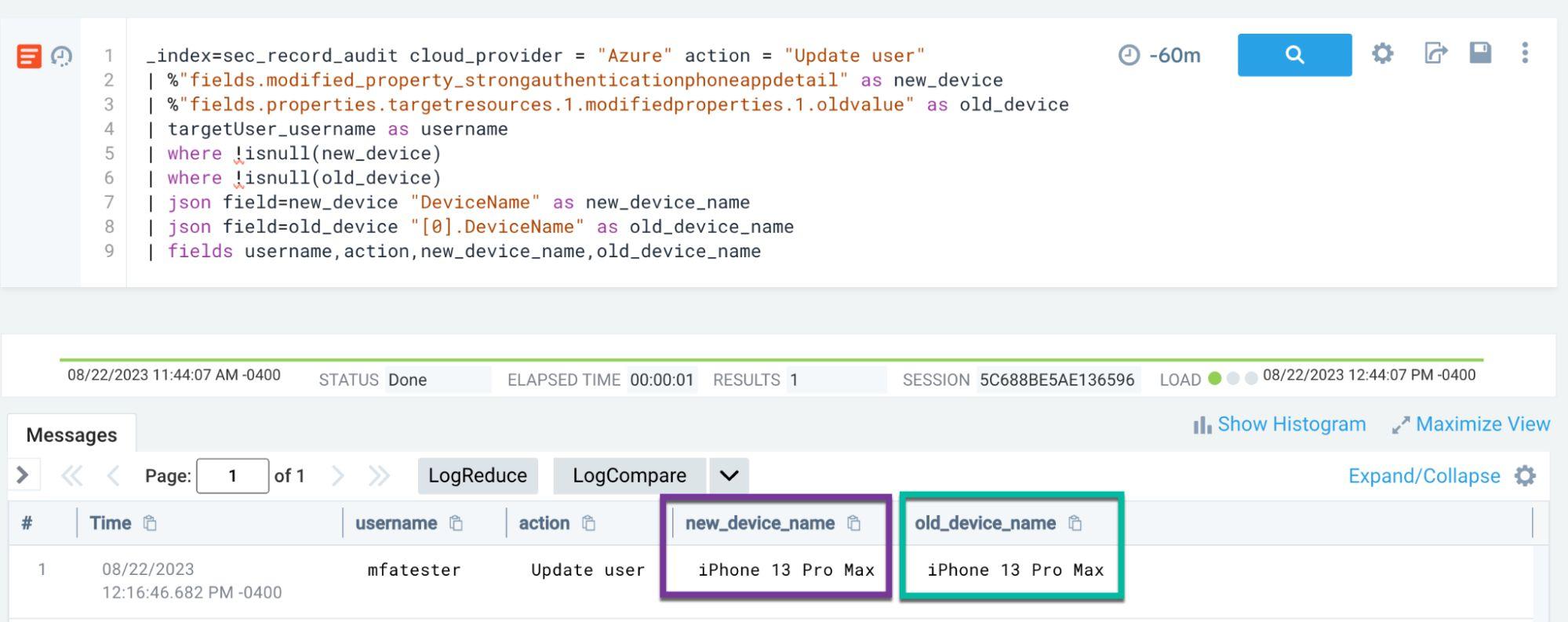 MFA device registration