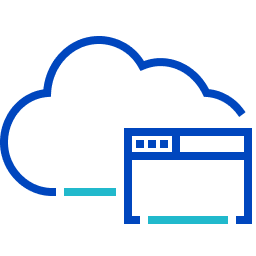 icon SaaS service 2 color icon