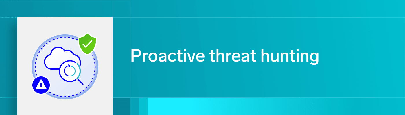 Proactive threat hunting